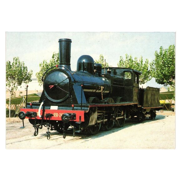 Vintage Postcard Steam Locomotive 0-3-0/2471 Serie 2471-2478 Couillet 1901 Train - Picture 1 of 2